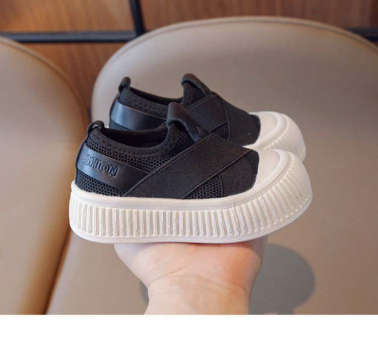 Zapatillas trenzadas de moda para niños