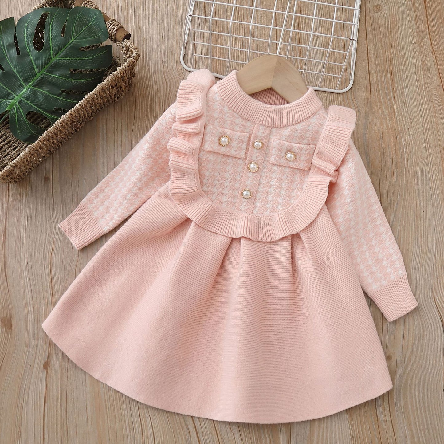 Mussi Knitted Dress with Buttons