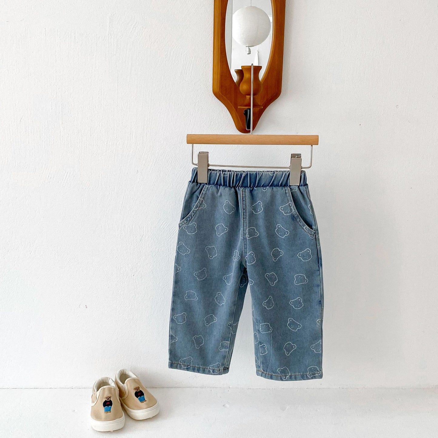 Kids Jeans with Teddy Bears