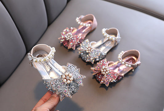 Shiny Pearls Children's Shoes