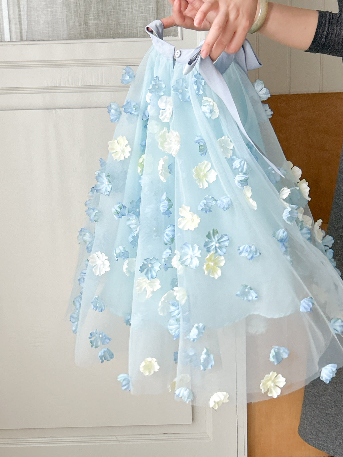 Children's Tulle Floral Dress