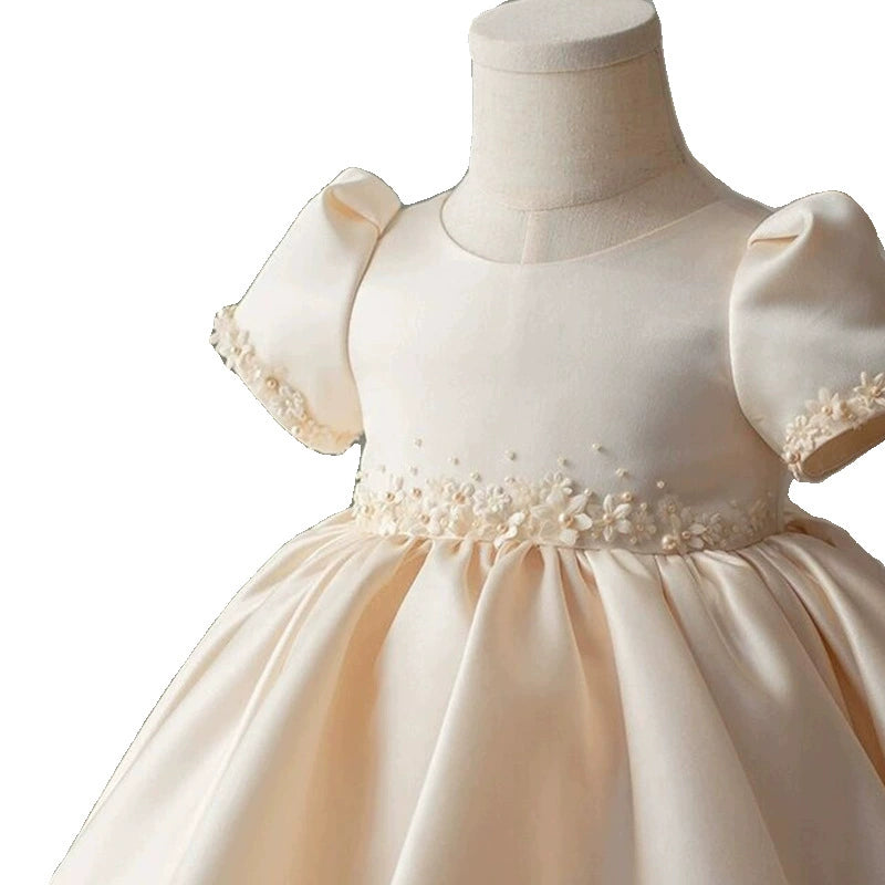 Children's Party Dress with Flowers