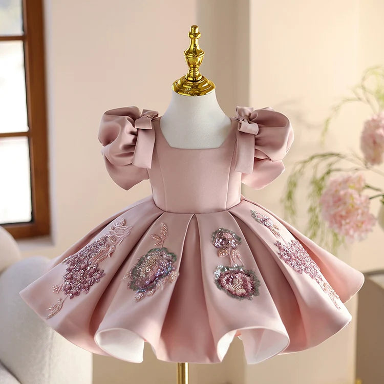 Children's Party Dress Roses