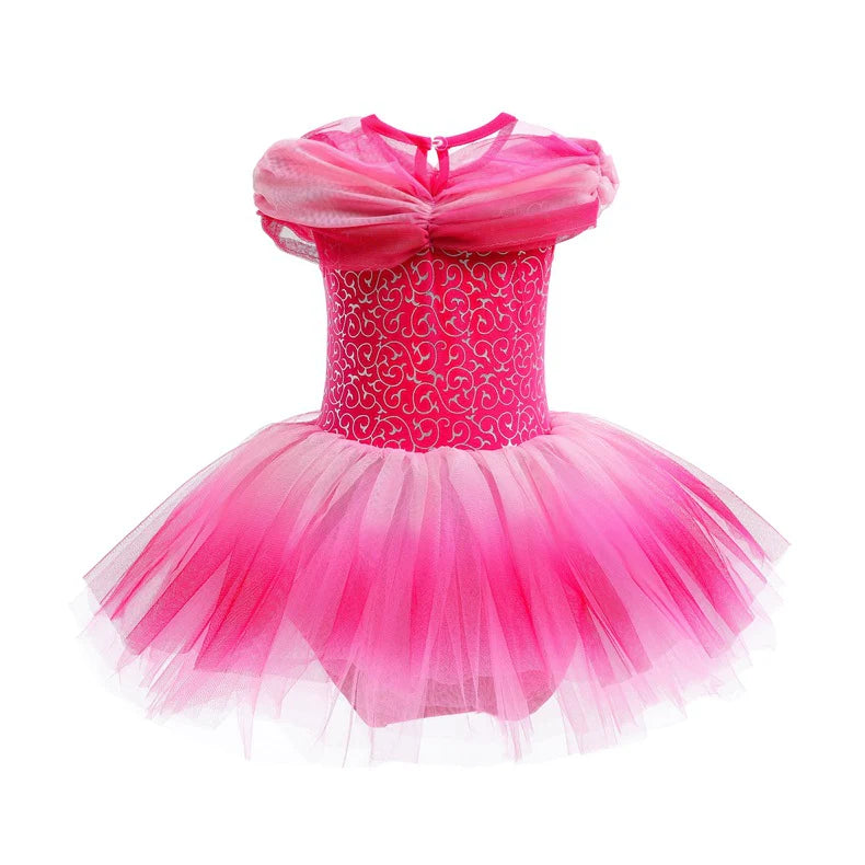 Vestido infantil de princesas Disney