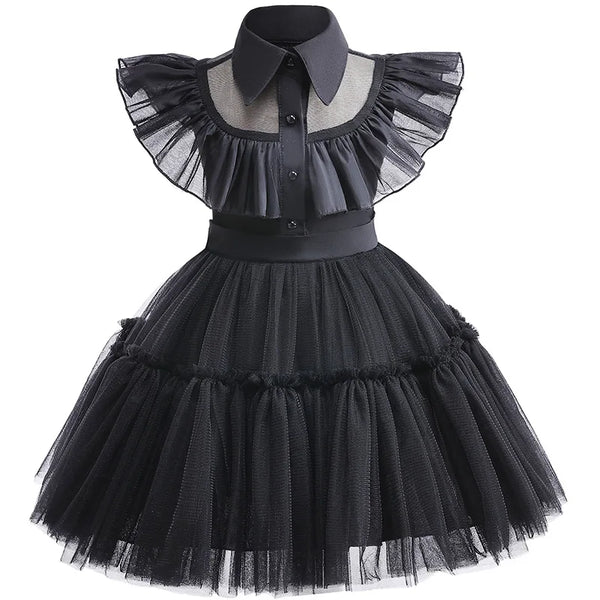 Black Tulle Party Dress