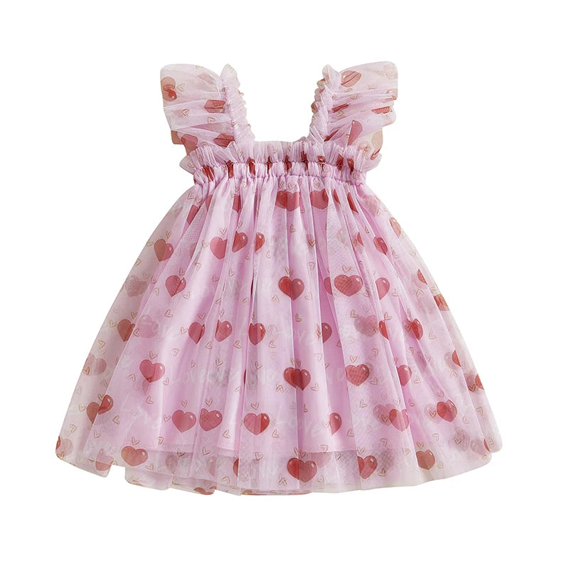 Vestido infantil Tulle Love