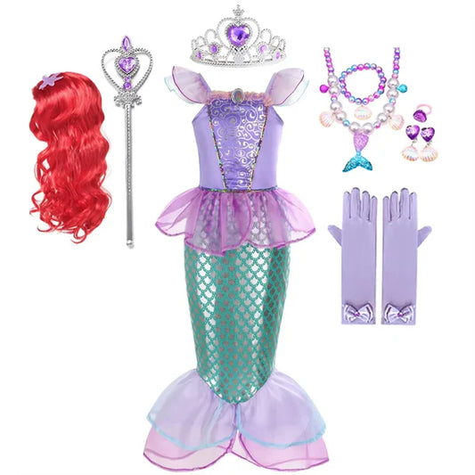 Disfraz de sirena infantil