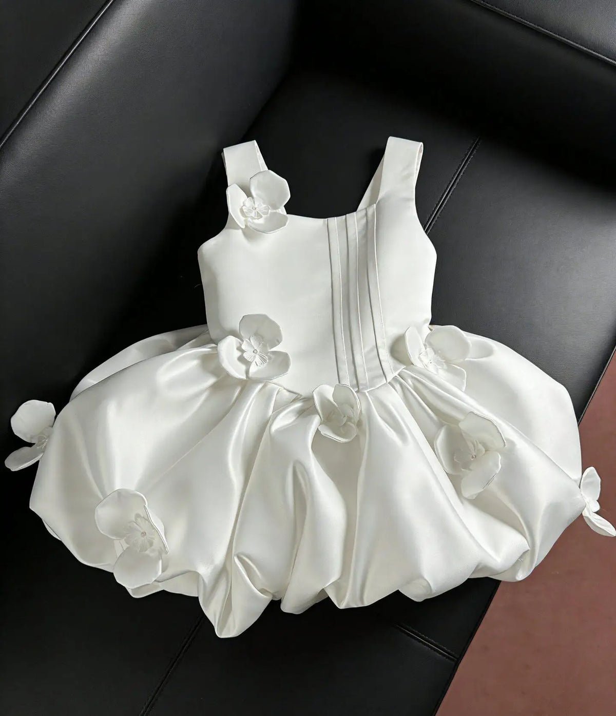 Baby Girl Princess 3D Flower Tutu Dress Sleeveless