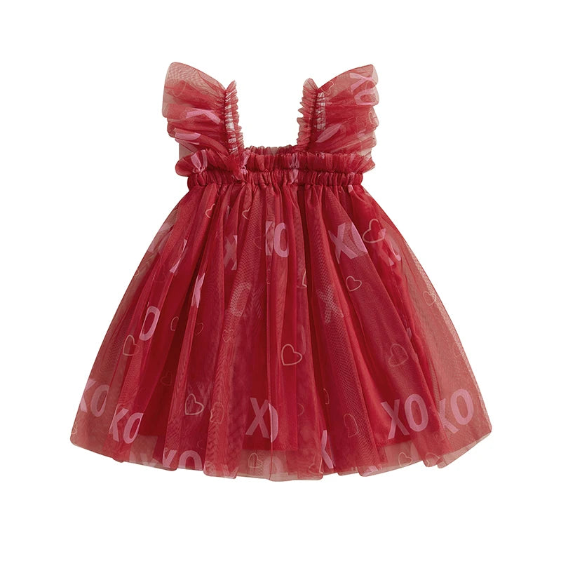 Vestido infantil Tulle Love