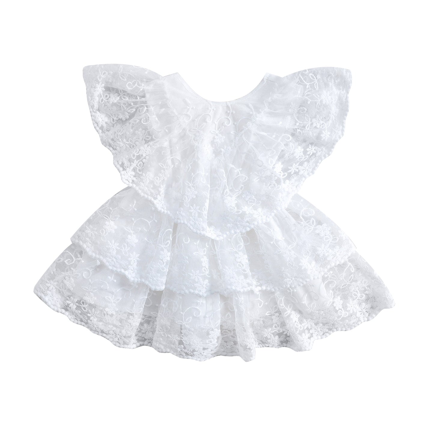Vestido de encaje para niños