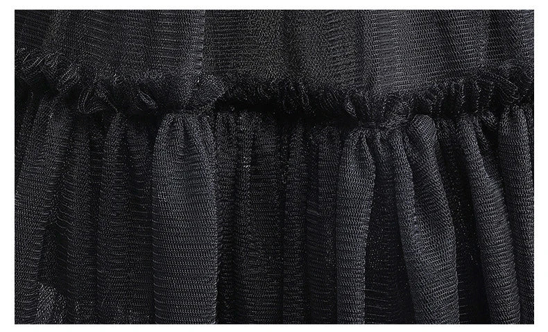 Black Tulle Party Dress