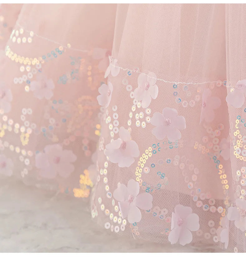 Children's Princess Dress Skirt Baby Puffy Tulle Skirts Festival Party Dress