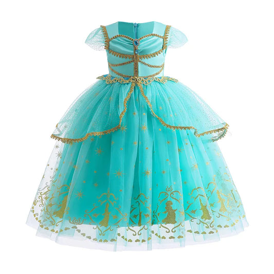 Vestido de fiesta de la princesa Jazmín