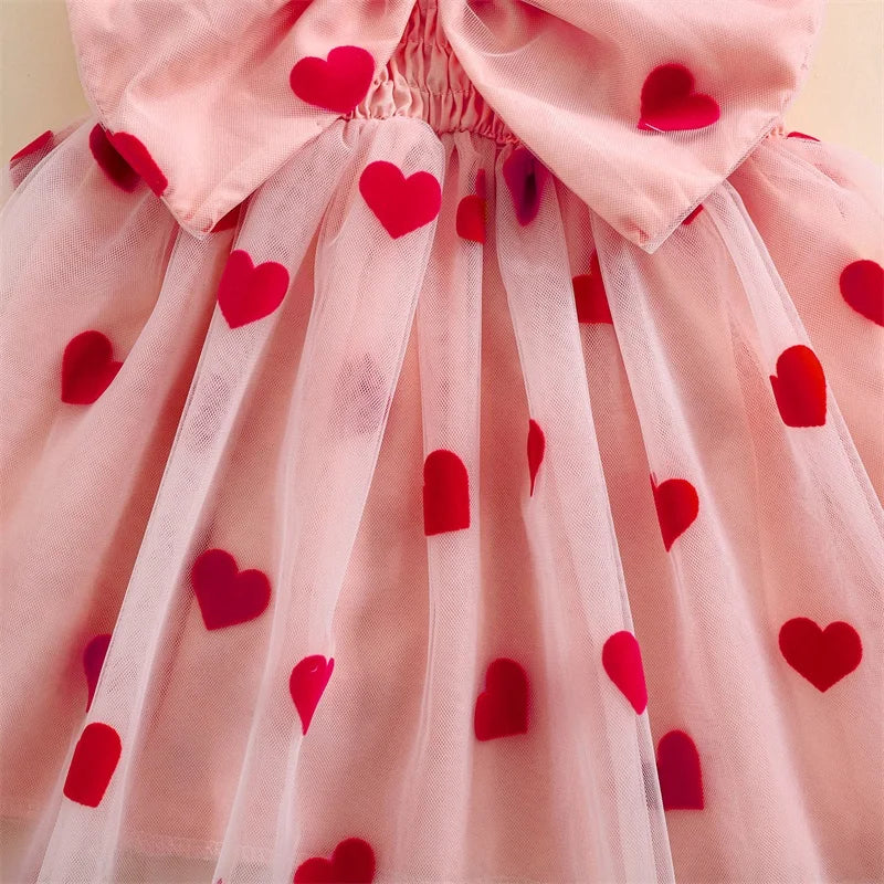 Vestido infantil Little Hearts