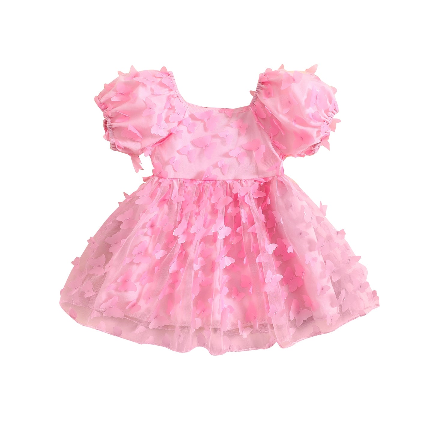 Vestido infantil de mariposa