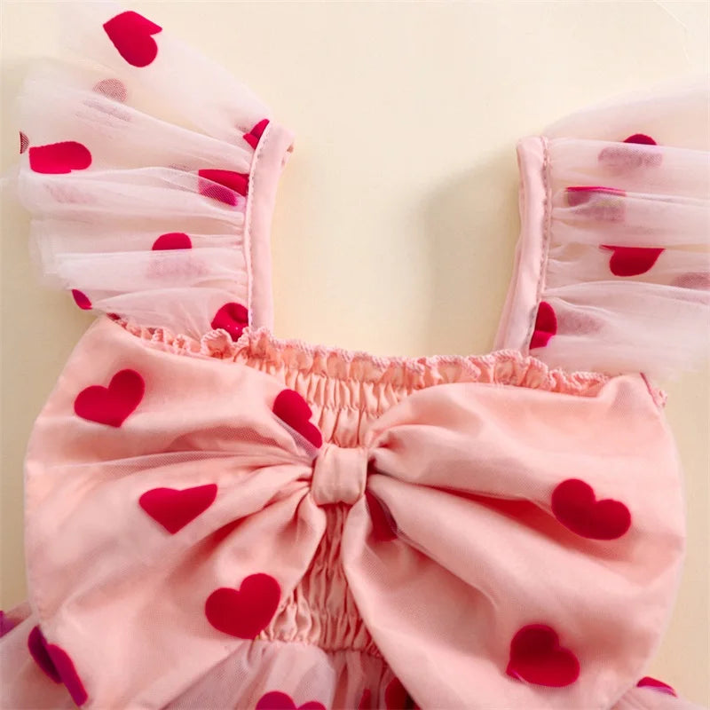 Vestido infantil Little Hearts