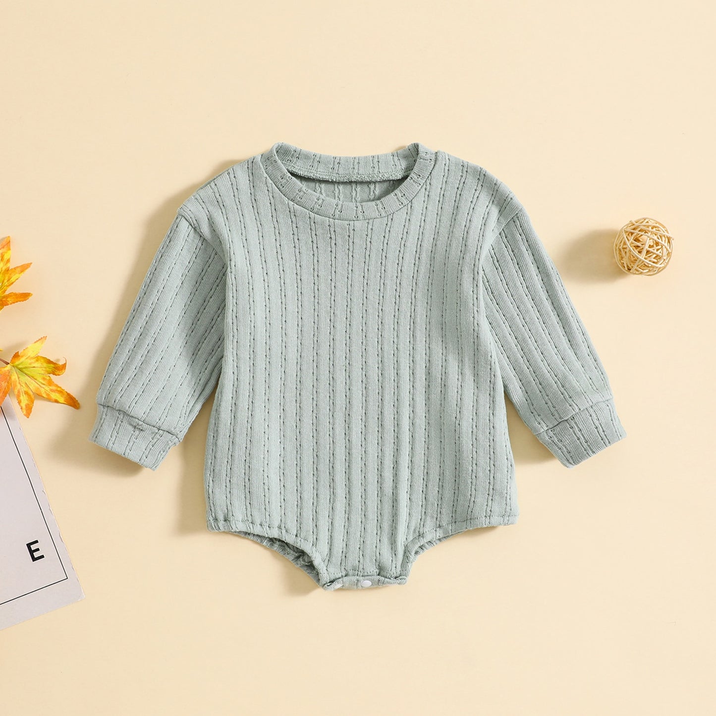 Body infantil de manga larga