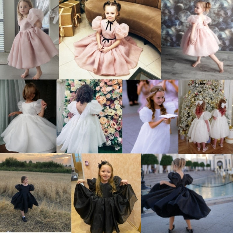 Vestido estilo princesa para niñas