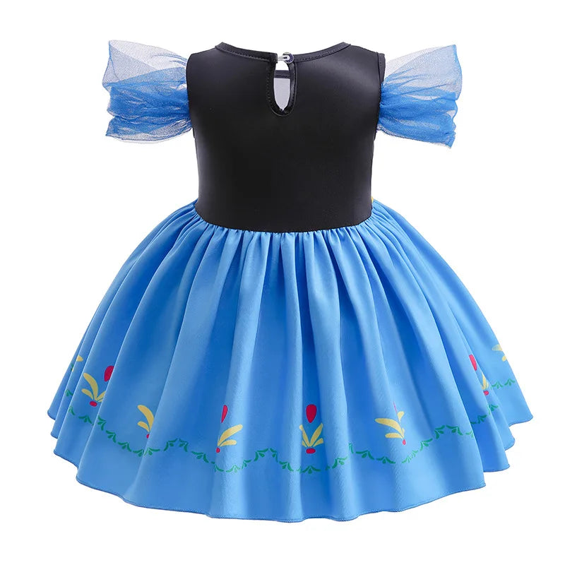 Vestido De Fiesta Infantil Frozen