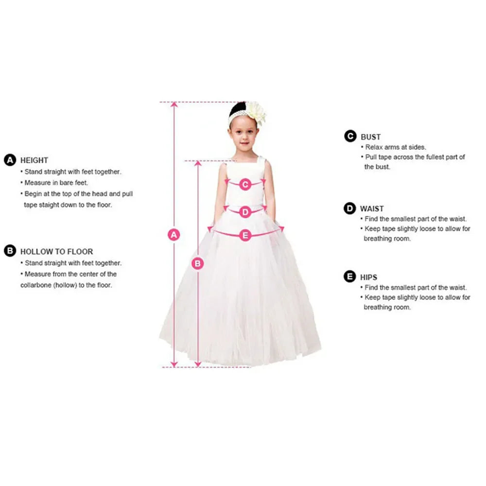 High End Handmade 3D Floral Rose Bow Flower Girl Dress