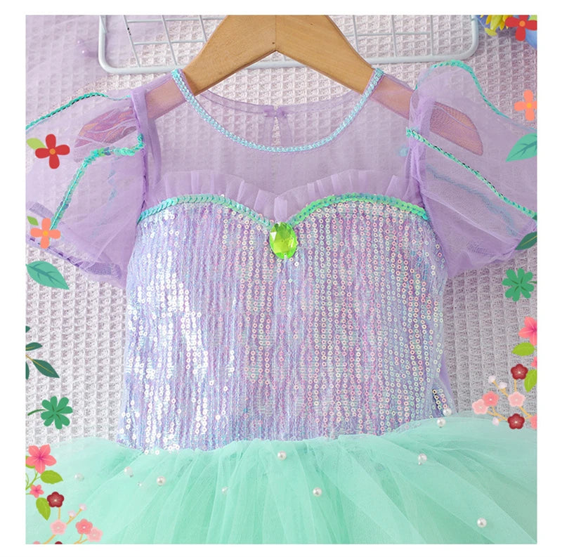 Girl Princess Dresses Performance Costume