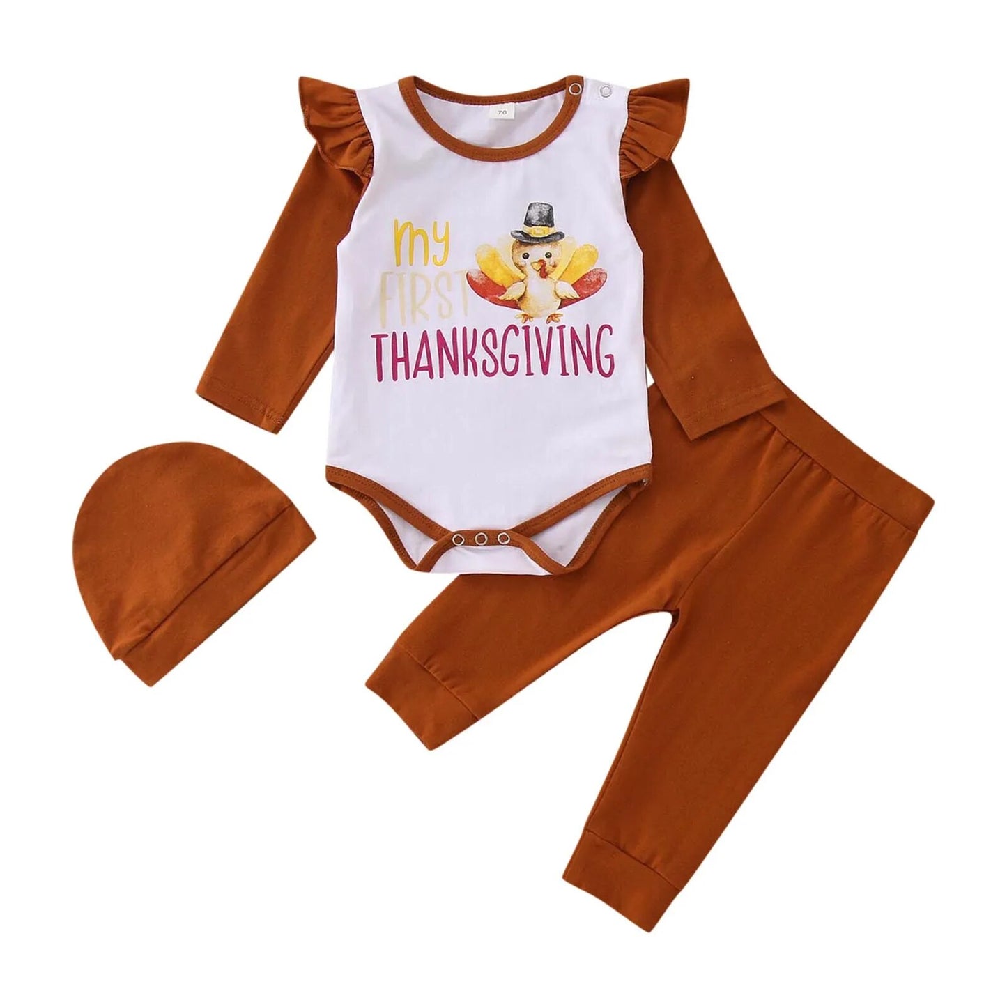 Halloween Prints Pants Hat Costumes Outfits