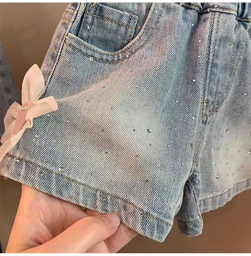 شورت جينز بلوسوم للبنات الرضع