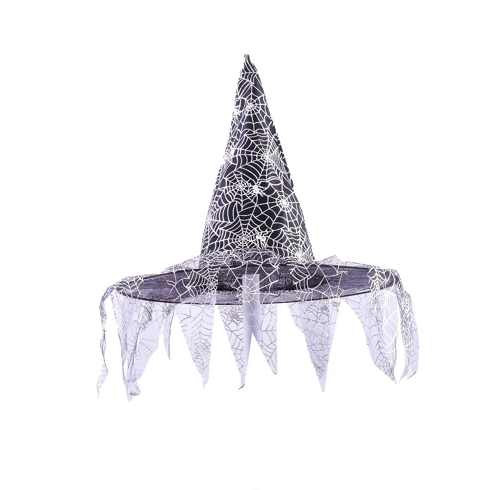 Girl Flower Witch Tutu Dress With Hat