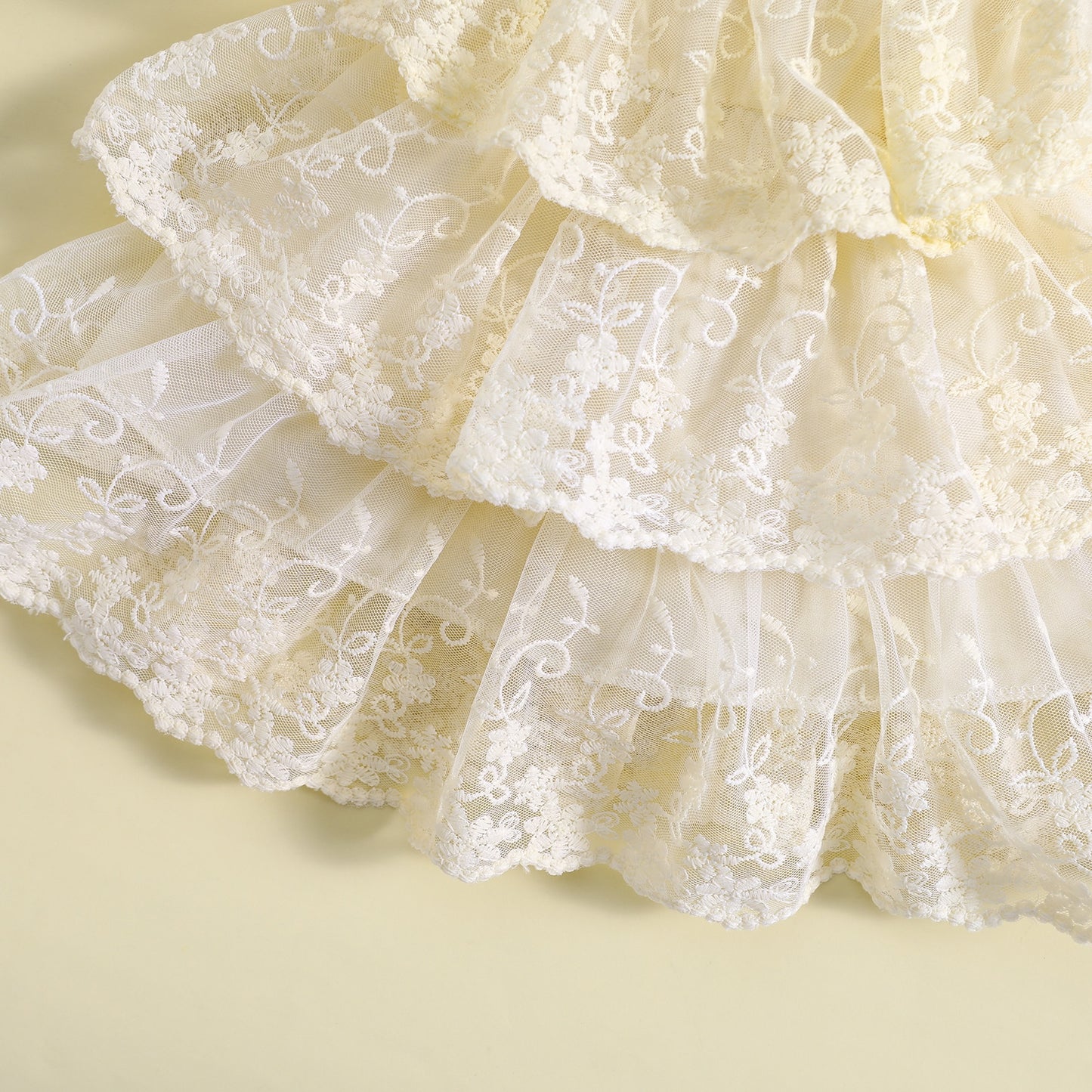 Vestido de encaje para niños