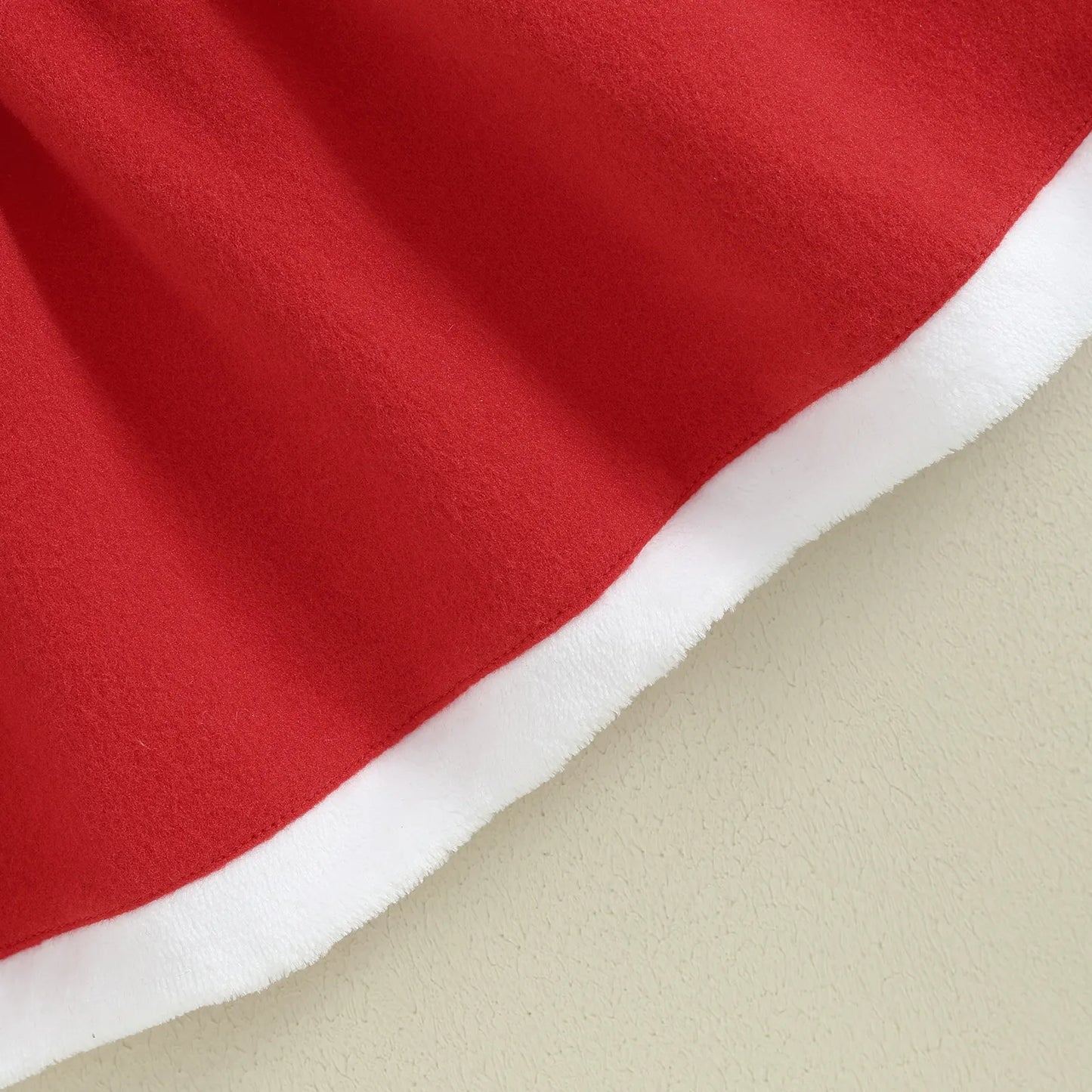 Vestido infantil de Mamá Noel + diadema