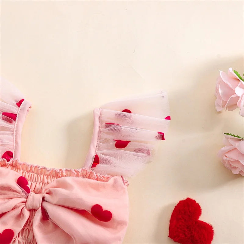 Vestido infantil Little Hearts