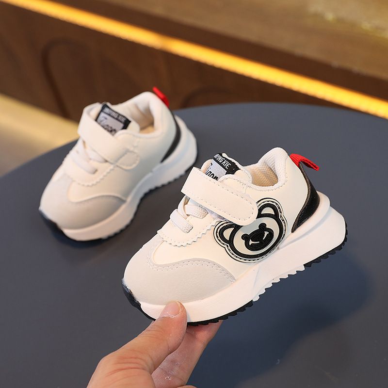 Zapatillas de oso con velcro para niños