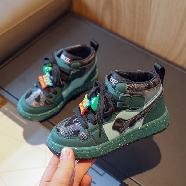 Zapatillas de juguete para niños con purpurina