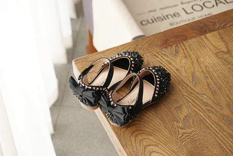 Girls' Floral Ballet Flats