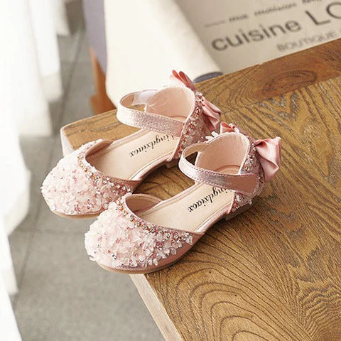 Girls' Floral Ballet Flats