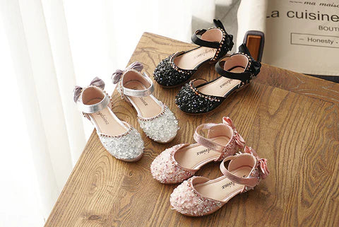 Girls' Floral Ballet Flats