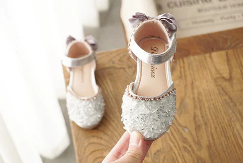 Girls' Floral Ballet Flats