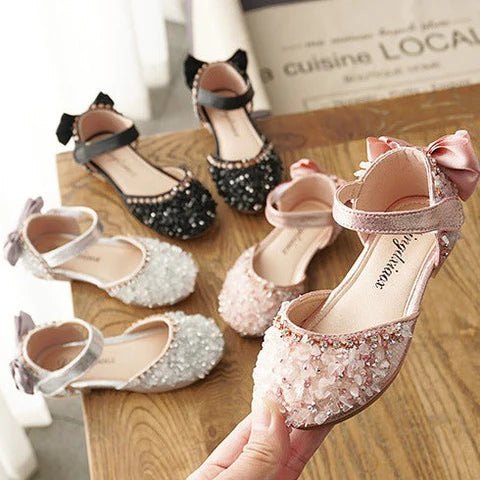 Girls' Floral Ballet Flats