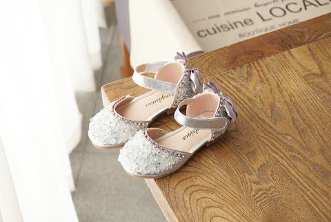 Girls' Floral Ballet Flats