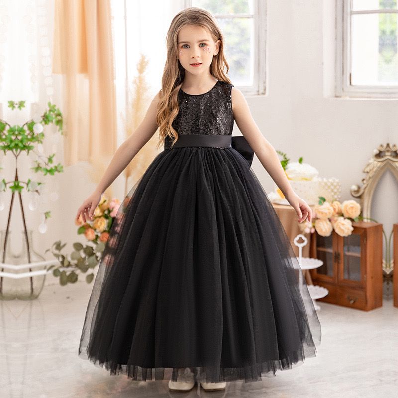 Sequin Tulle Children's Party Dress