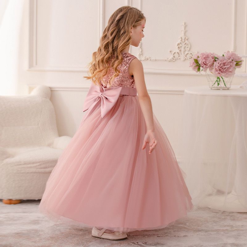 Sequin Tulle Children's Party Dress