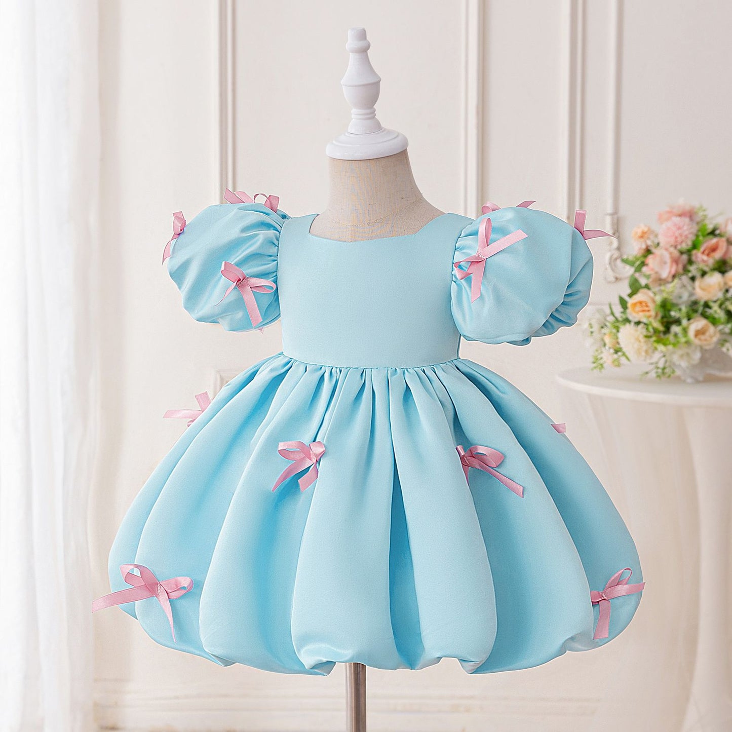 Children's Dress with Bows