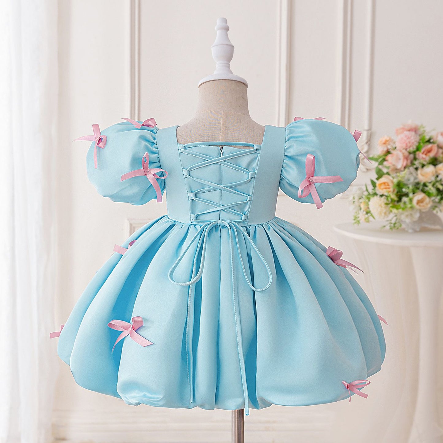Children's Dress with Bows