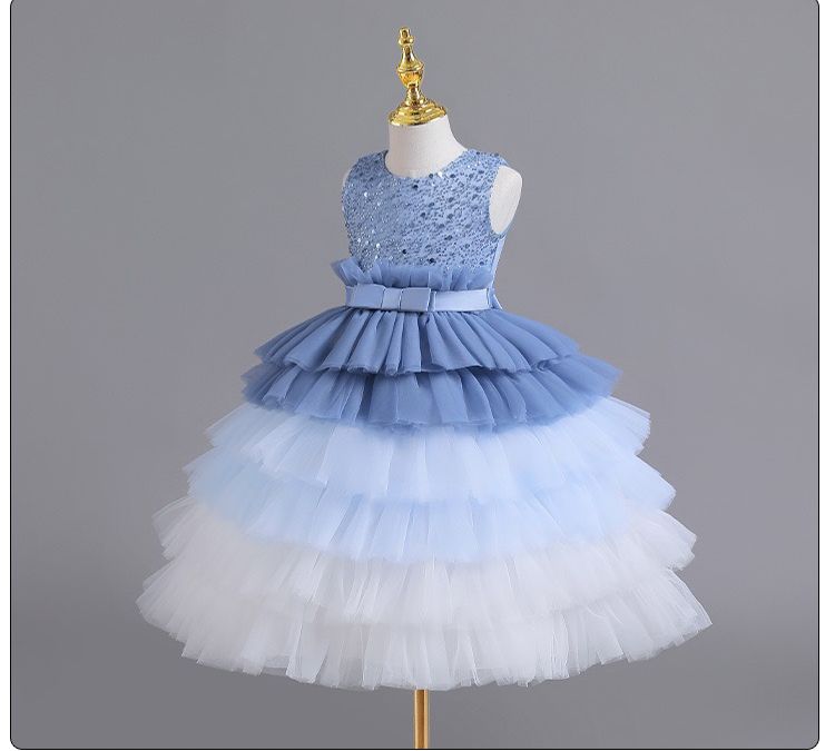 Children's Tulle Layered Dress