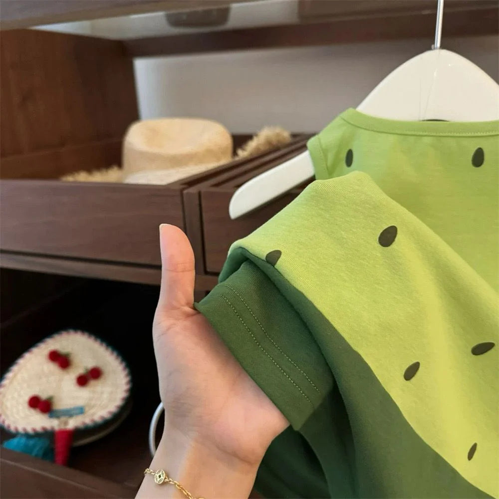 Children's Summer Dress Watermelon