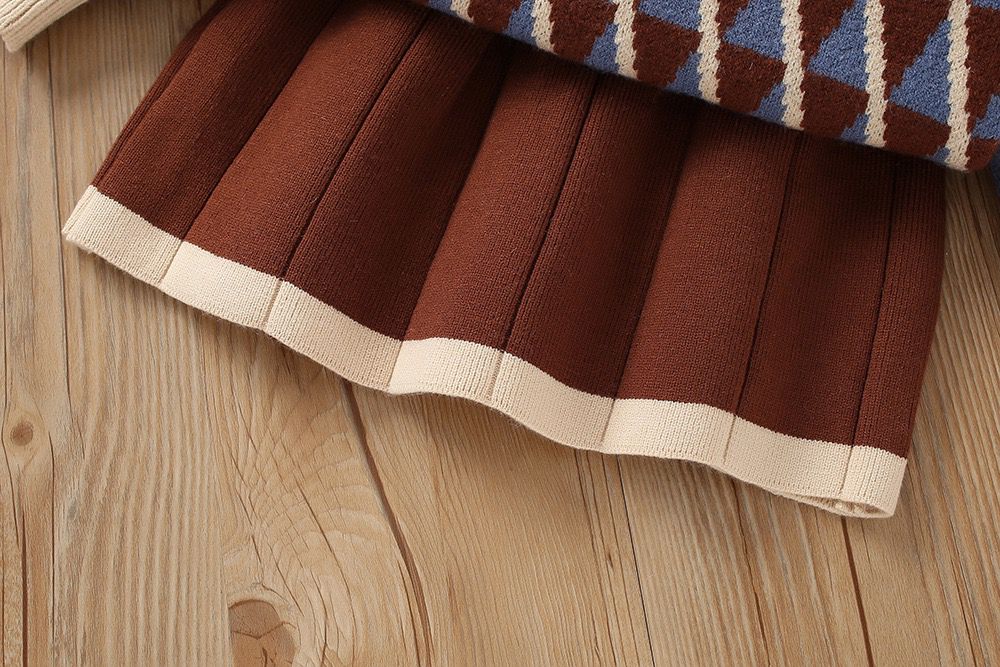 Girls' Knit Bunny Outfit