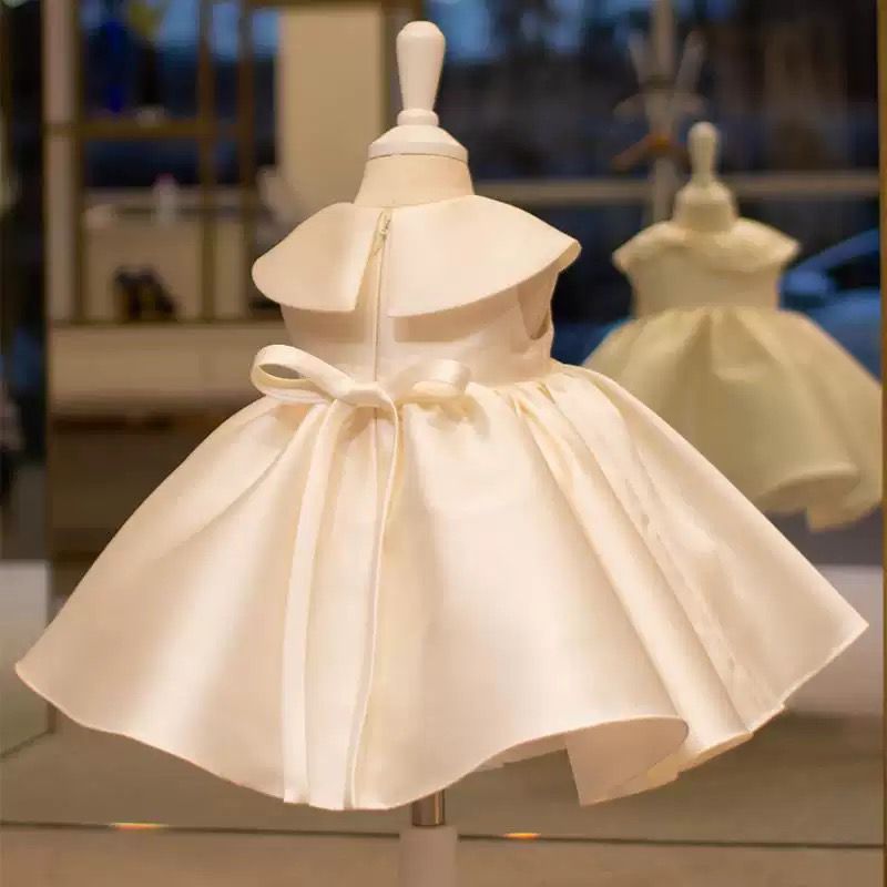 Children's Party Dress with Bow