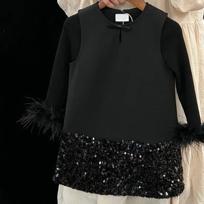 Delicate Children's Sequin Dress