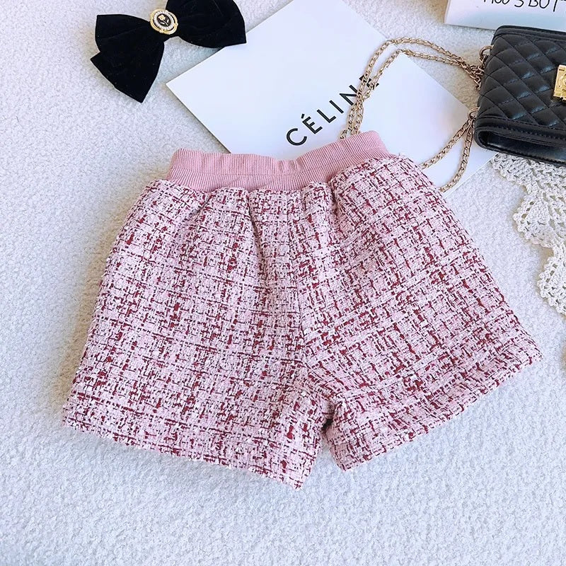 Conjunto de abrigo infantil con lazos