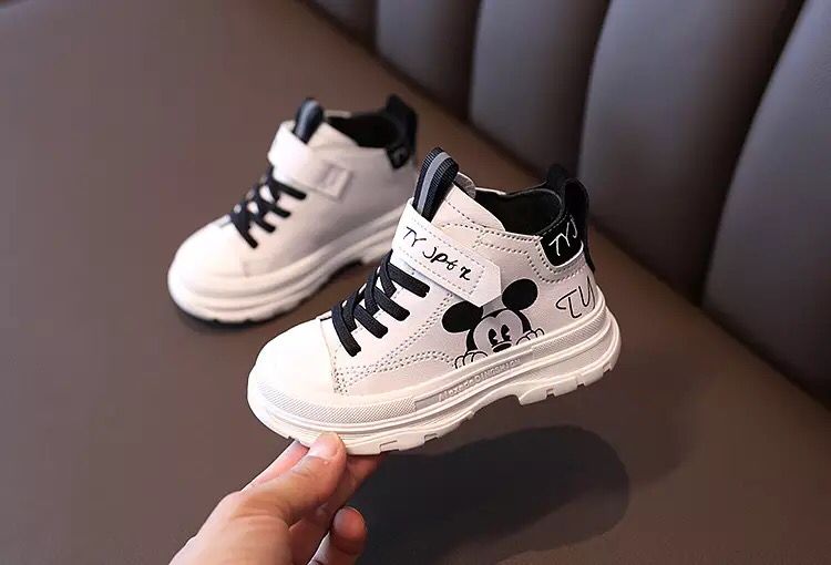 Zapatillas de Mickey Mouse para otoño e invierno/Zapatillas para niñas y niños/Zapatillas deportivas de tenis